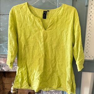 Focus Lime Green Women's Top